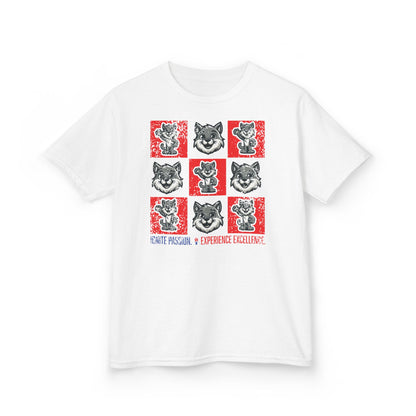 OCS.IgnitePassion.CES | Spirit Wear | School Pride Gildan 5000B (Youth Tee) | Oldham Co Wildcats School Apparel | Oldham County, Kentucky