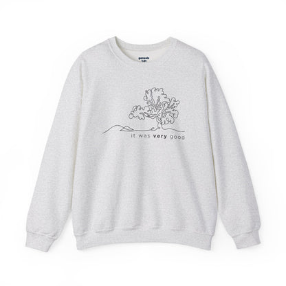 Garden.It Was Very Good - Gildan 18000 Crewneck Sweatshirt