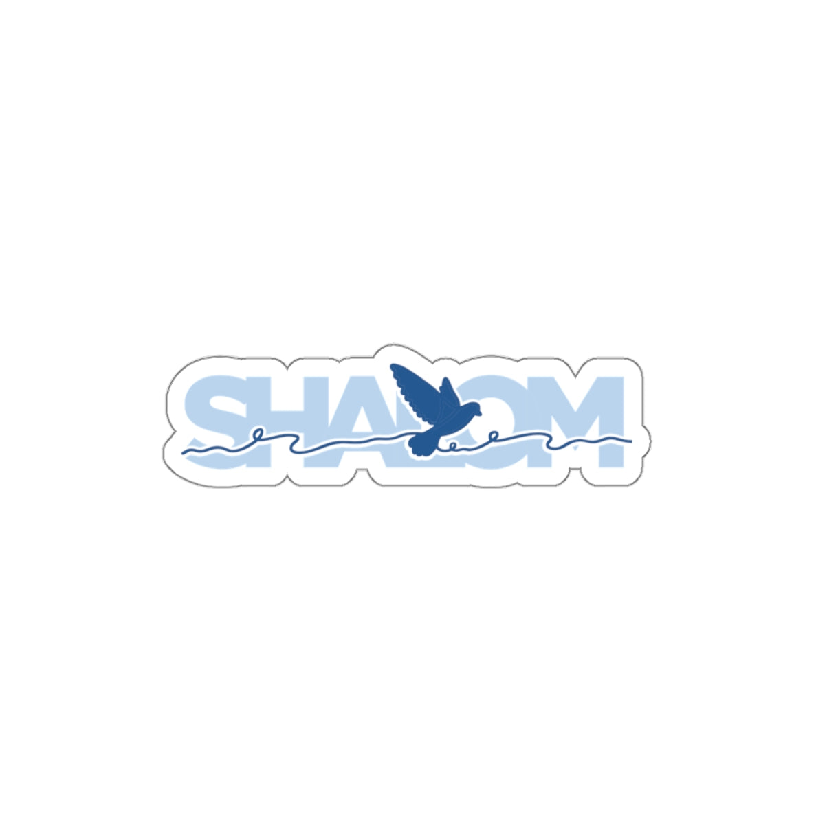 Dove Shalom Die-Cut Stickers