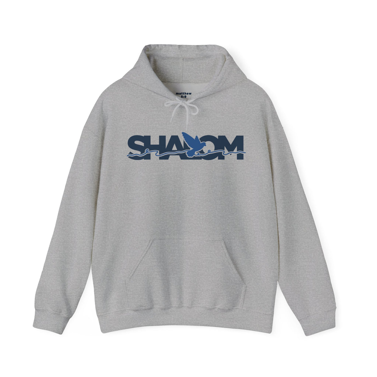 Dove Shalom Gildan 18500 Hoodie