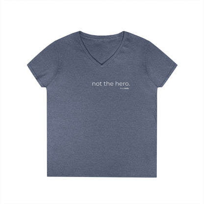 The One Who Saves Tee - הַמּוֹשִׁיעַ — HaMoshia | V-Neck