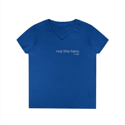 The One Who Saves Tee - הַמּוֹשִׁיעַ — HaMoshia | V-Neck