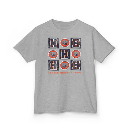 BCPS.HMS Spirit Grid | Spirit Wear Gildan 5000B (Youth Tee) | Bullitt Co Panthers School Apparel | Bullitt County, Kentucky