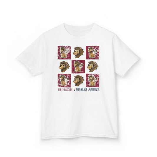 OCS.IgnitePassion.LocustGroveES | Spirit Wear | School Pride Gildan 5000B (Youth Tee) | Oldham Co Lions School Apparel | Oldham County, Kentucky