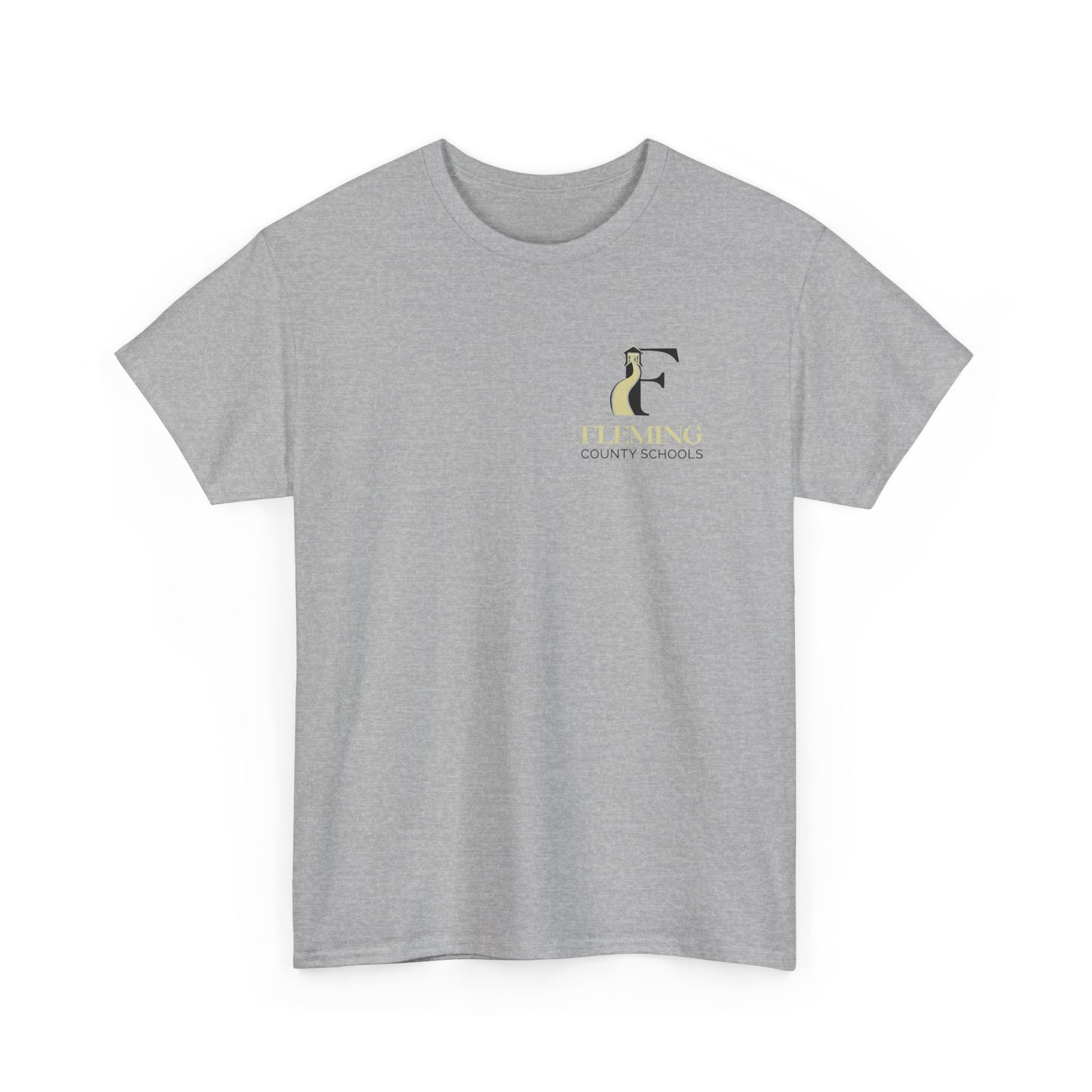 Fleming County Schools - Pocket Logo - Gildan 5000 Tee