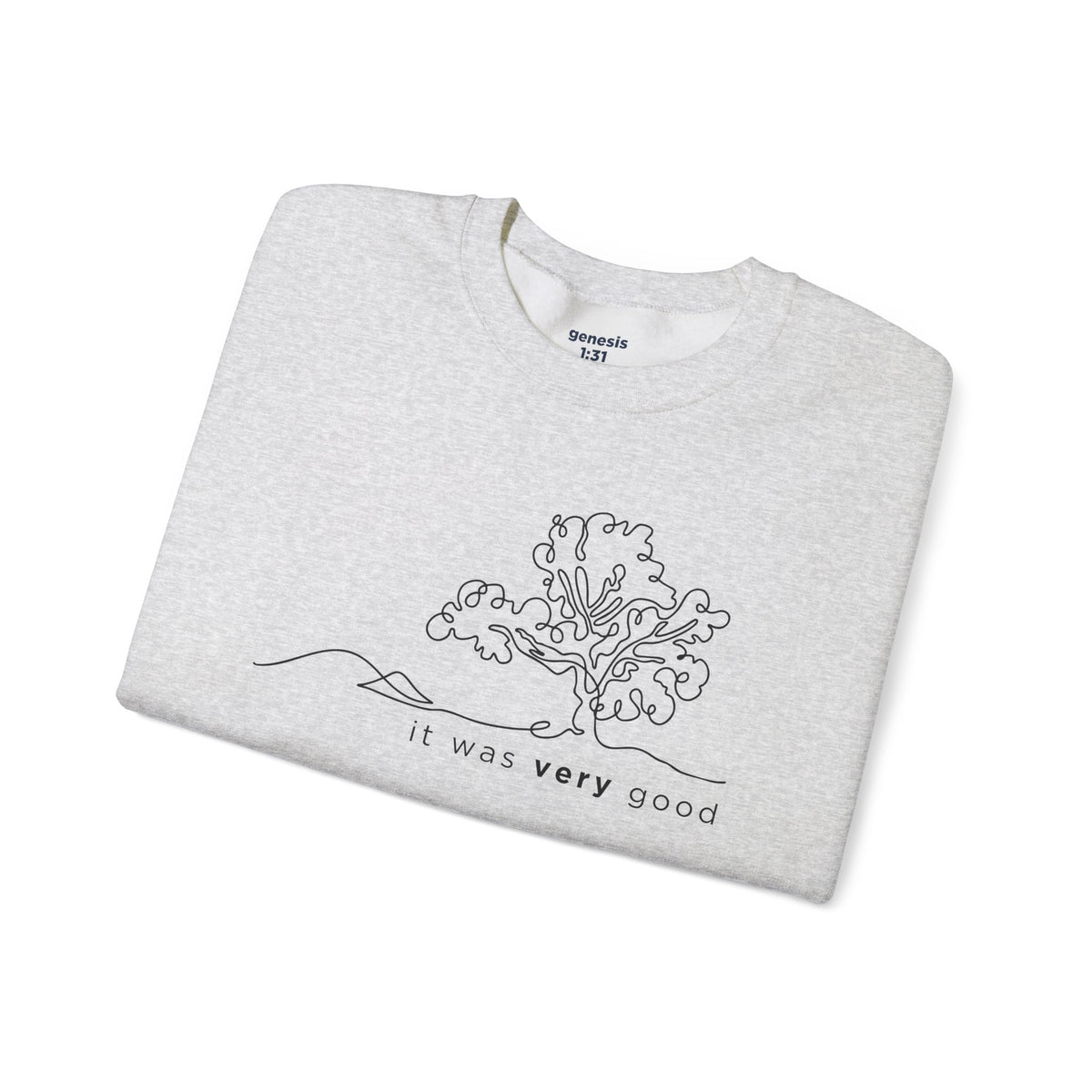 Garden.It Was Very Good - Gildan 18000 Crewneck Sweatshirt