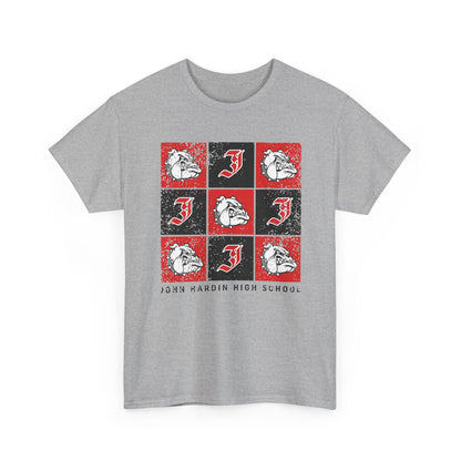 JHHS.Spirit Grid | Spirit Wear | School Pride Gildan 5000 Tee | John Hardin High School | Hardin Co., Kentucky