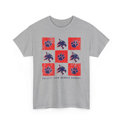 BCPS.BLMS Spirit Grid | Spirit Wear Gildan 5000 Tee | Bullitt Co Bobcats School Apparel | Bullitt County, Kentucky