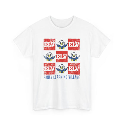 FCS.ELV Spirit Grid | Spirit Wear Gildan 5000 Tee | Franklin Co Eagles School Apparel | Franklin County, Kentucky