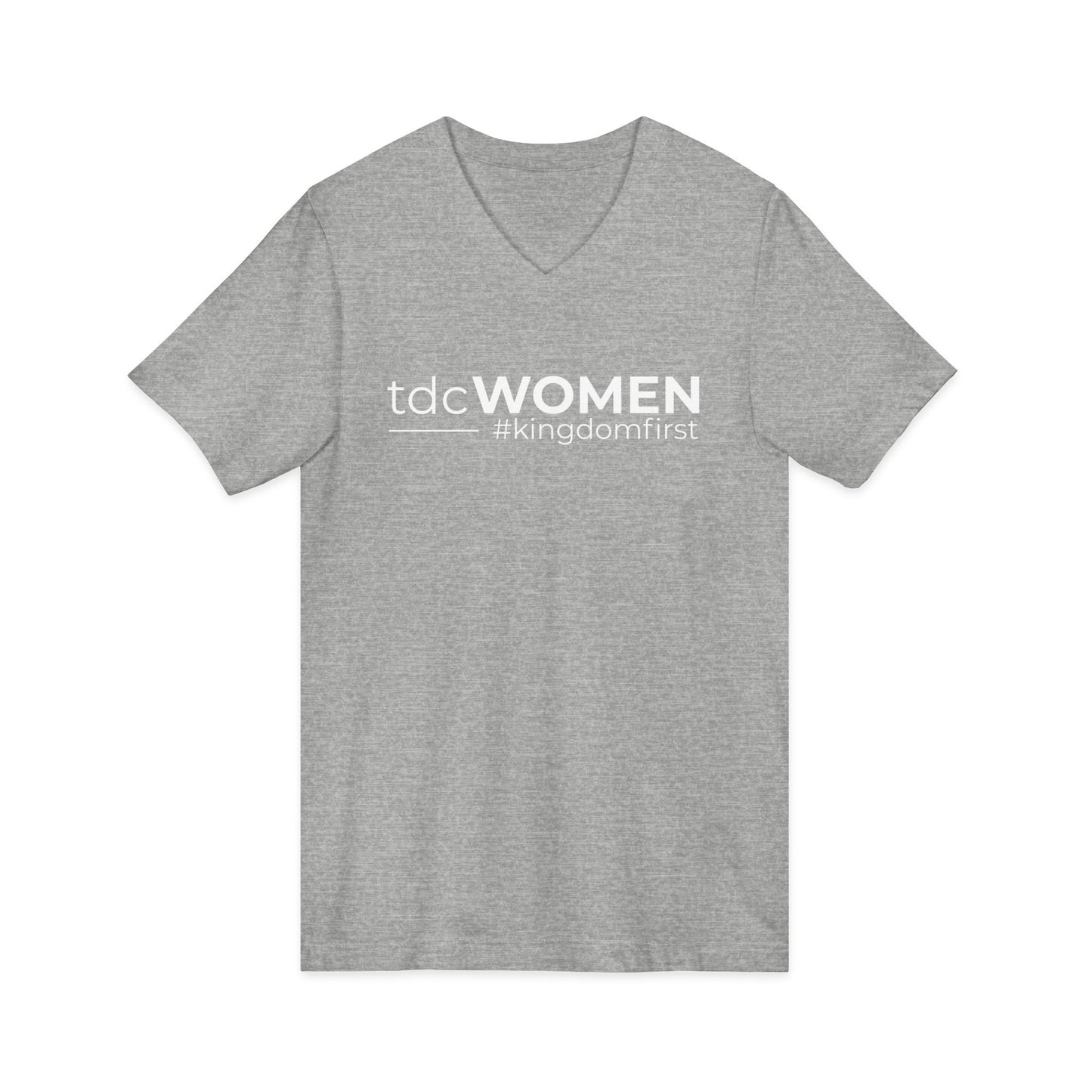 tdc WOMEN - Bella+Canvas 3005 V-Neck