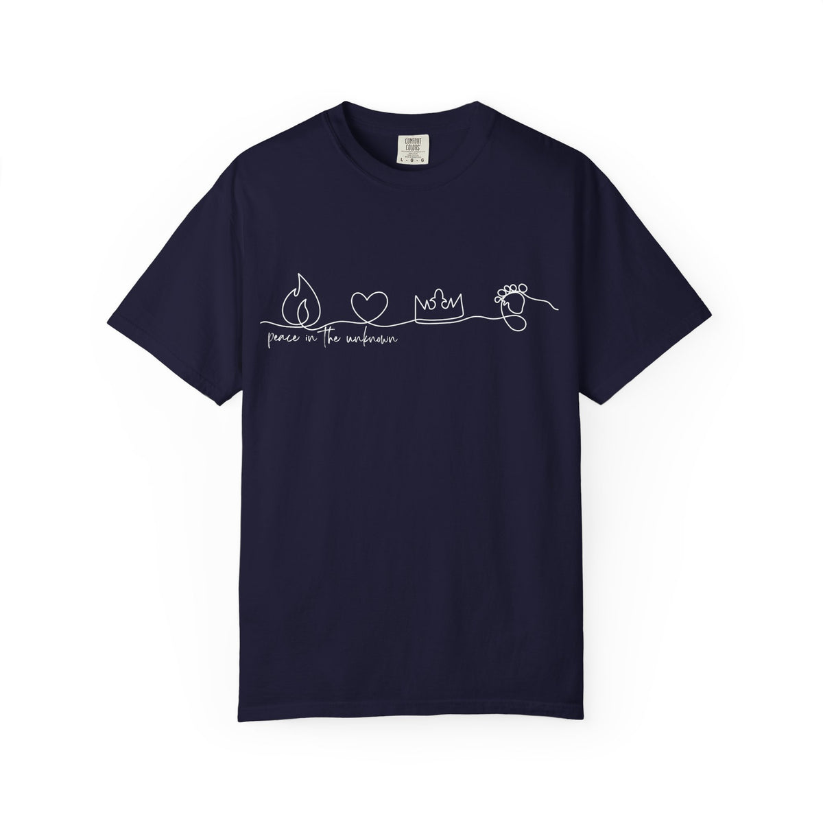 Peace in the Unknown: Isaac.Comfort Colors 1717 Tee