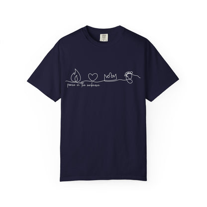 Peace in the Unknown: Isaac.Comfort Colors 1717 Tee