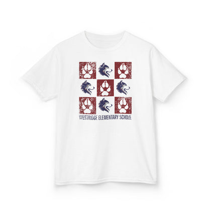 FCS.WRE Spirit Grid | Spirit Wear Gildan 5000B (Youth Tee) | Franklin Co Wolves School Apparel | Franklin County, Kentucky