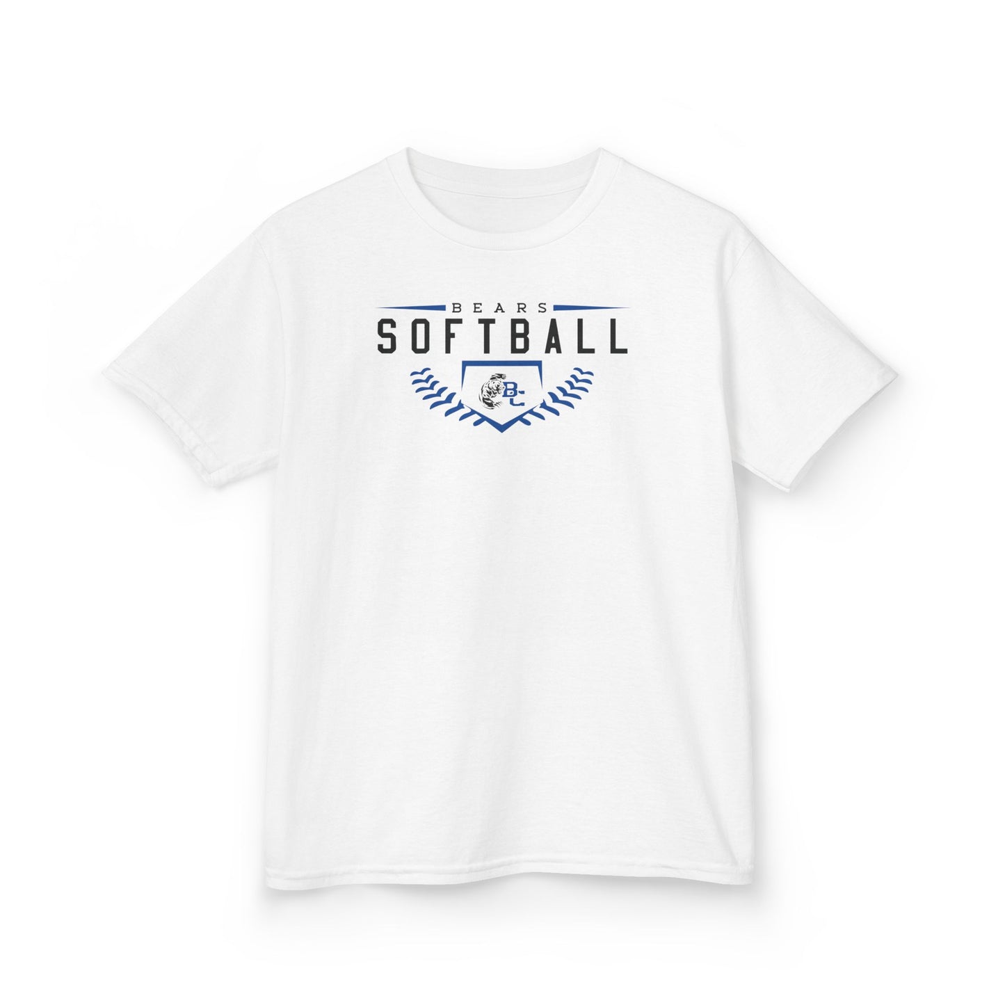 BEARS SOFTBALL.Kids Heavy Cotton™ Tee