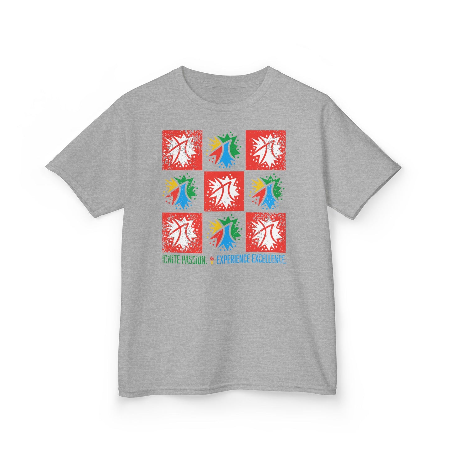 OCS.Arts Center Spirit Grid | Spirit Wear Gildan 5000B (Youth Tee) | Oldham Co School Apparel | Oldham County, Kentucky
