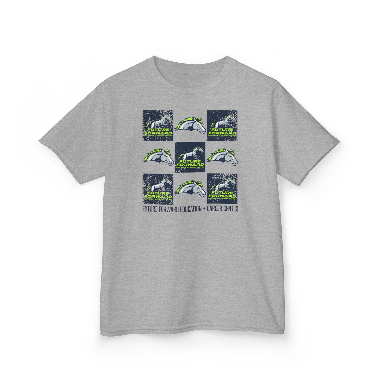 FCS.Future Forward Spirit Grid | Spirit Wear Gildan 5000B (Youth Tee) | Franklin Co School Apparel | Franklin County, Kentucky