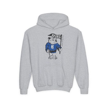 BCS. Vintage Bear YOUTH Gildan 18500B | Spirit Wear | School Pride | Butler County Kentucky School Apparel