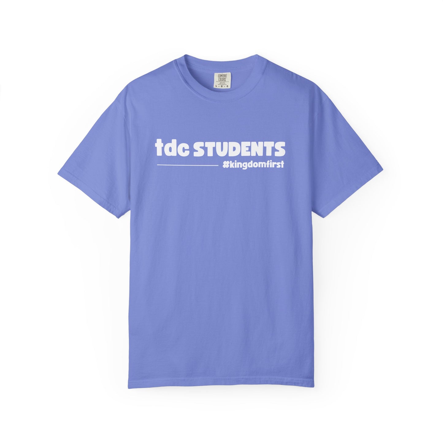 tdc STUDENTS - Comfort Colors t-shirt
