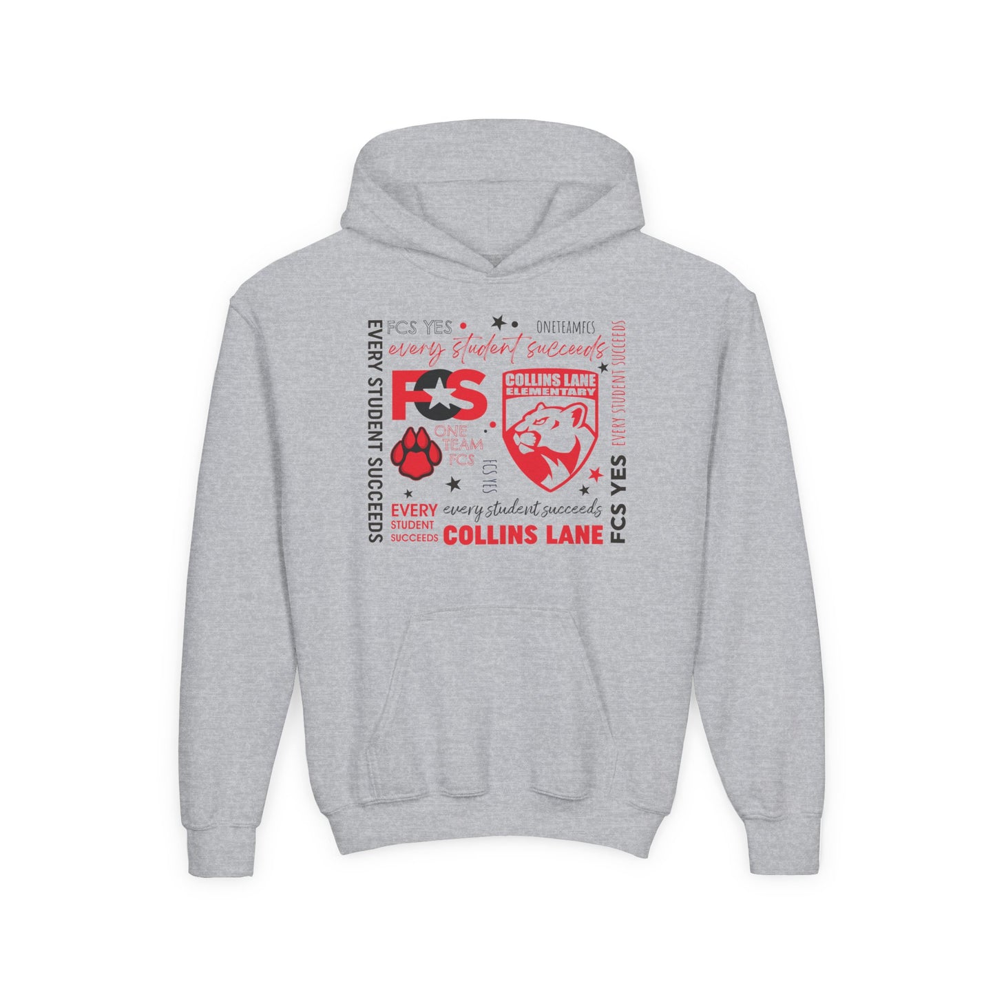FCS Yes! CLE Gildan 18500B Youth Hoodie