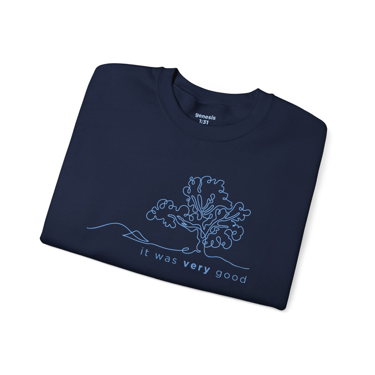 Garden.It Was Very Good - Gildan 18000 Crewneck Sweatshirt