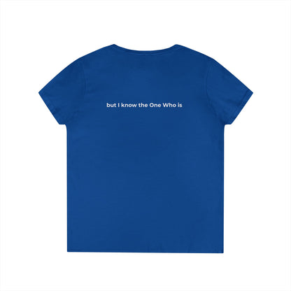 The One Who Saves Tee - הַמּוֹשִׁיעַ — HaMoshia | V-Neck