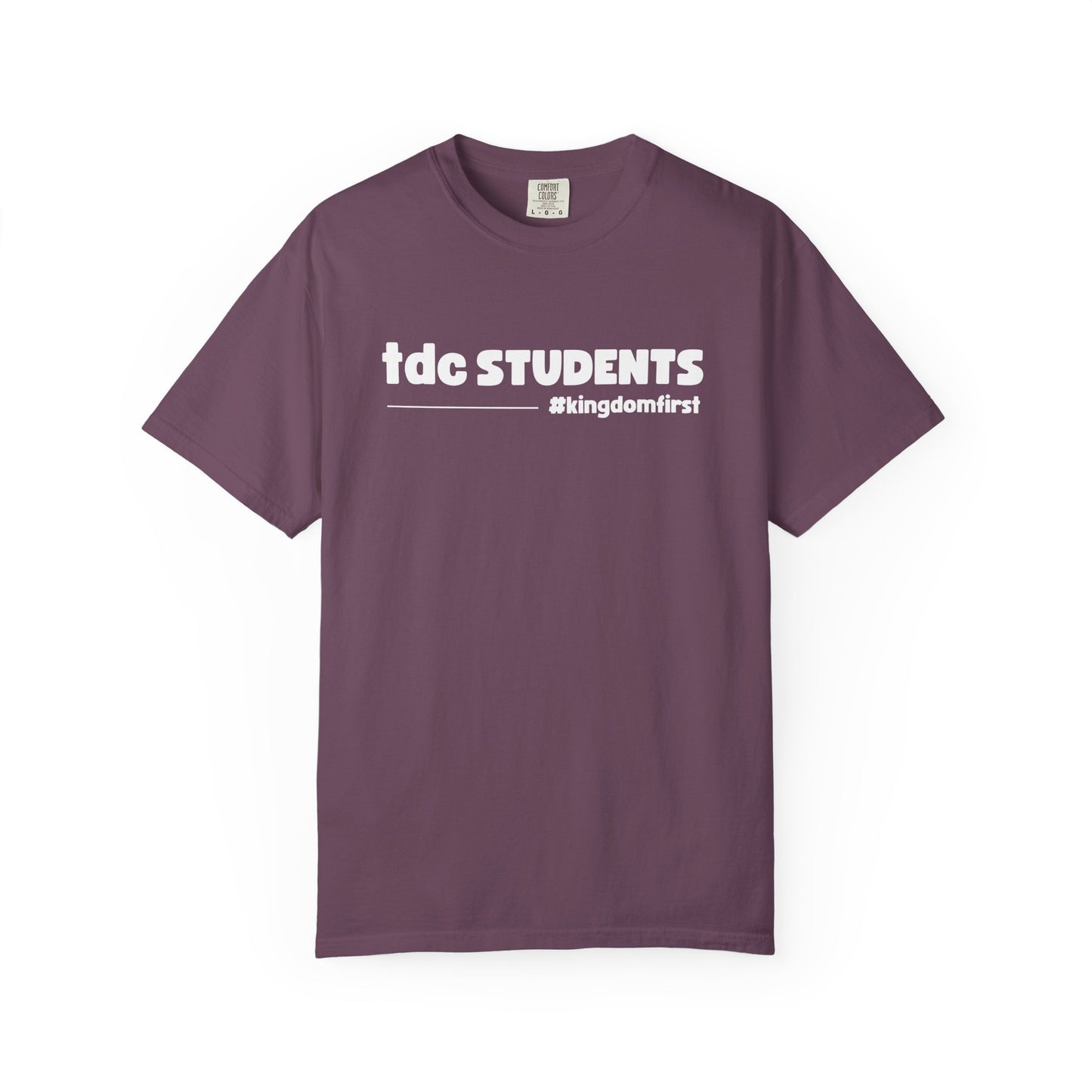 tdc STUDENTS - Comfort Colors t-shirt