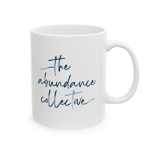 Abundance Collective Ceramic Mug: Fill Your Cup with Meaning