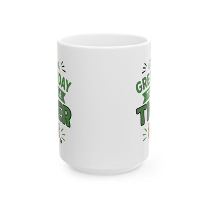 BPE Great Day Ceramic Mug, (11oz, 15oz)