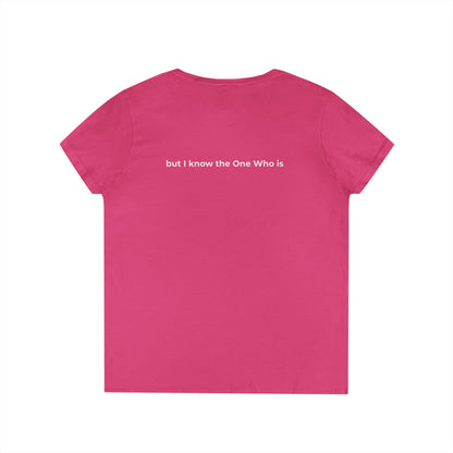 The One Who Saves Tee - הַמּוֹשִׁיעַ — HaMoshia | V-Neck