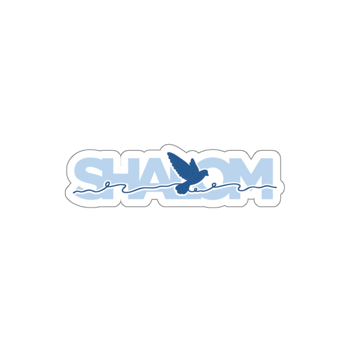 Dove Shalom Die-Cut Stickers