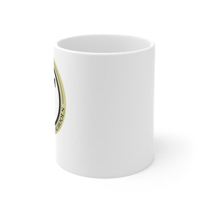 Fleming County Schools Circle Logo - White Mug 11oz