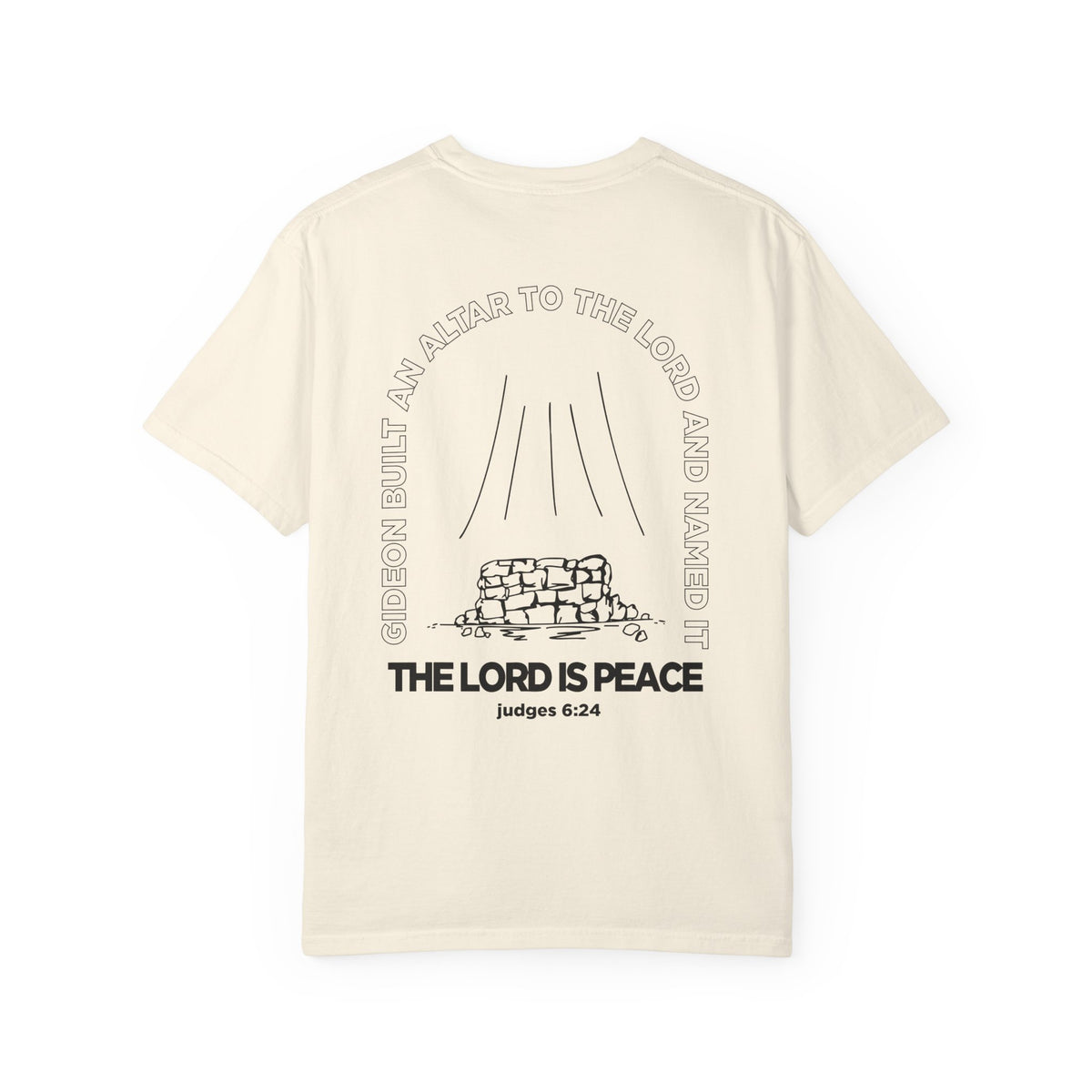 The Lord is Peace Comfort Colors 1717 Tee