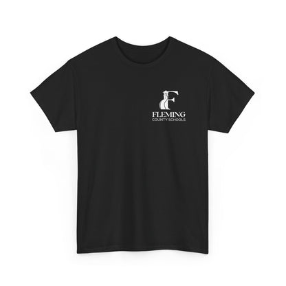 Fleming County Schools - Pocket Logo - Gildan 5000 Tee