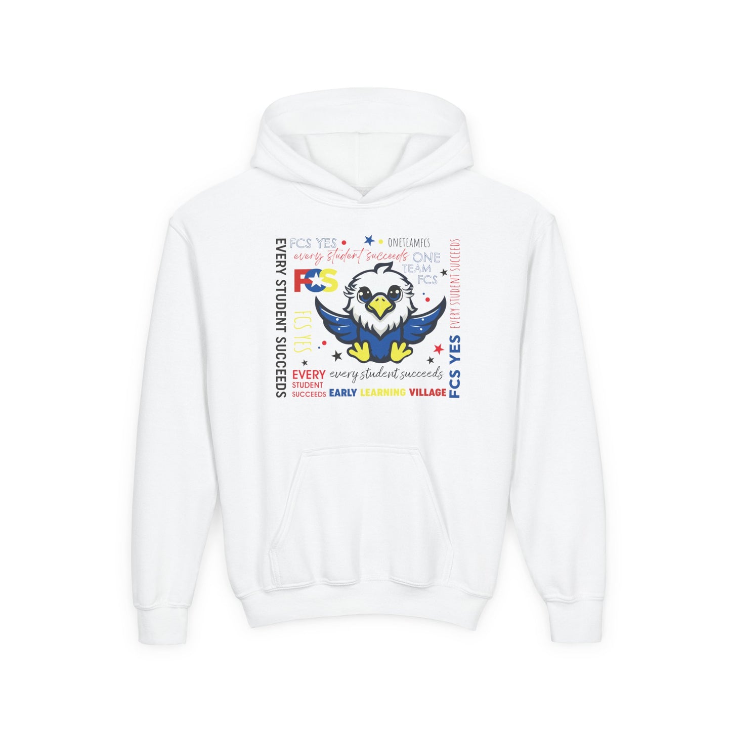 FCS Yes! ELV Gildan 18500B Youth Hoodie