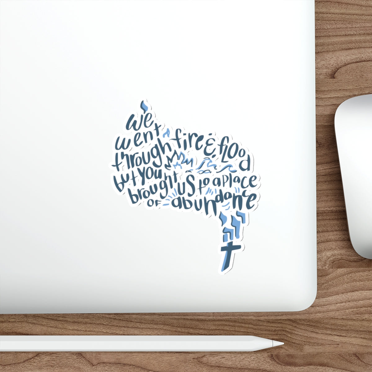 Fire + Flood Die-Cut Stickers