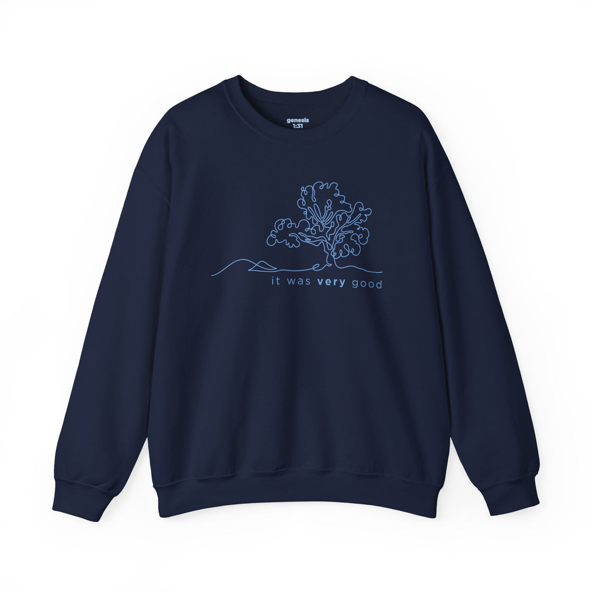 Garden.It Was Very Good - Gildan 18000 Crewneck Sweatshirt