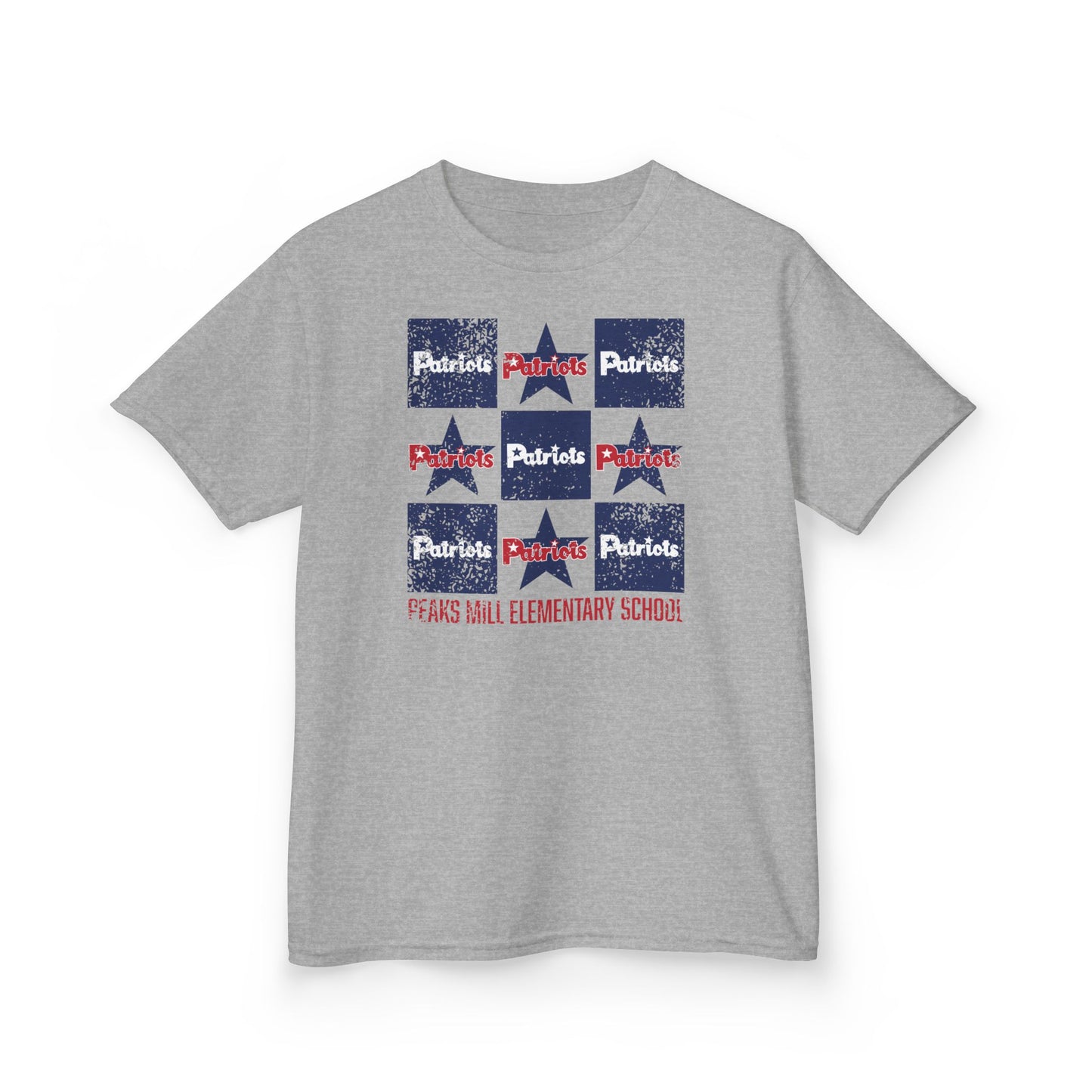 FCS.PME Spirit Grid | Spirit Wear Gildan 5000B (Youth Tee) | Franklin Co Patriots School Apparel | Franklin County, Kentucky