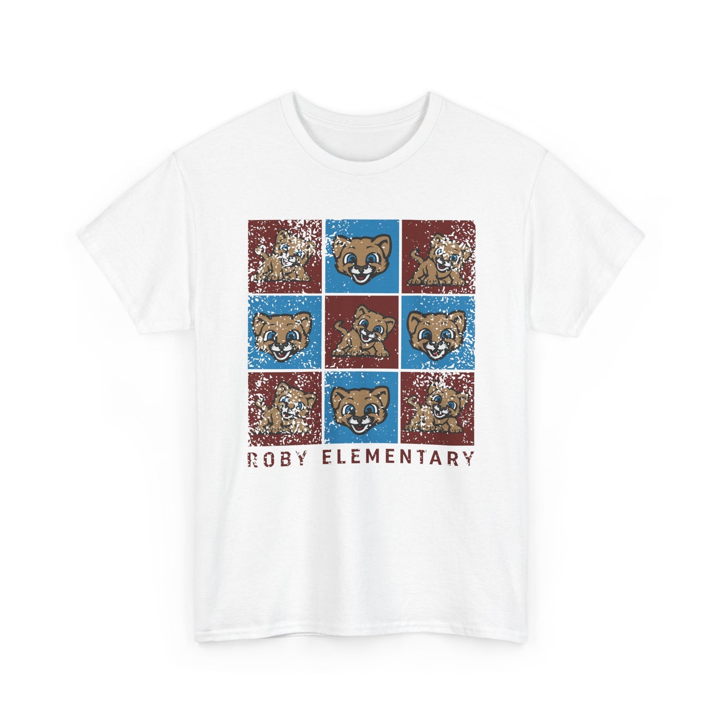 BCPS.RES Spirit Grid | Spirit Wear Gildan 5000 Tee | Bullitt Co Cougars School Apparel | Bullitt County, Kentucky