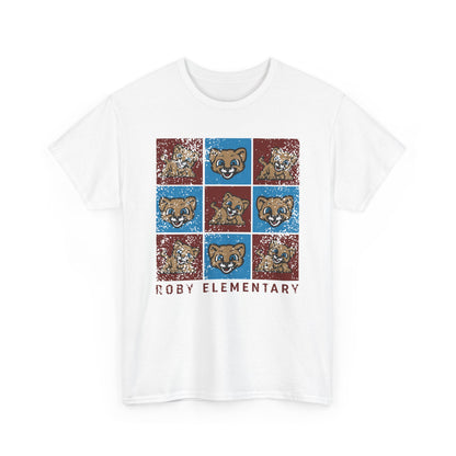 BCPS.RES Spirit Grid | Spirit Wear Gildan 5000 Tee | Bullitt Co Cougars School Apparel | Bullitt County, Kentucky