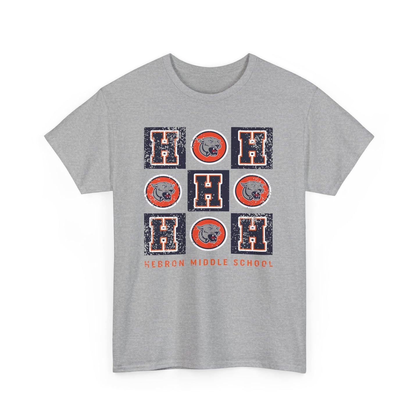 BCPS.HMS Spirit Grid | Spirit Wear Gildan 5000 Tee | Bullitt Co Panthers School Apparel | Bullitt County, Kentucky