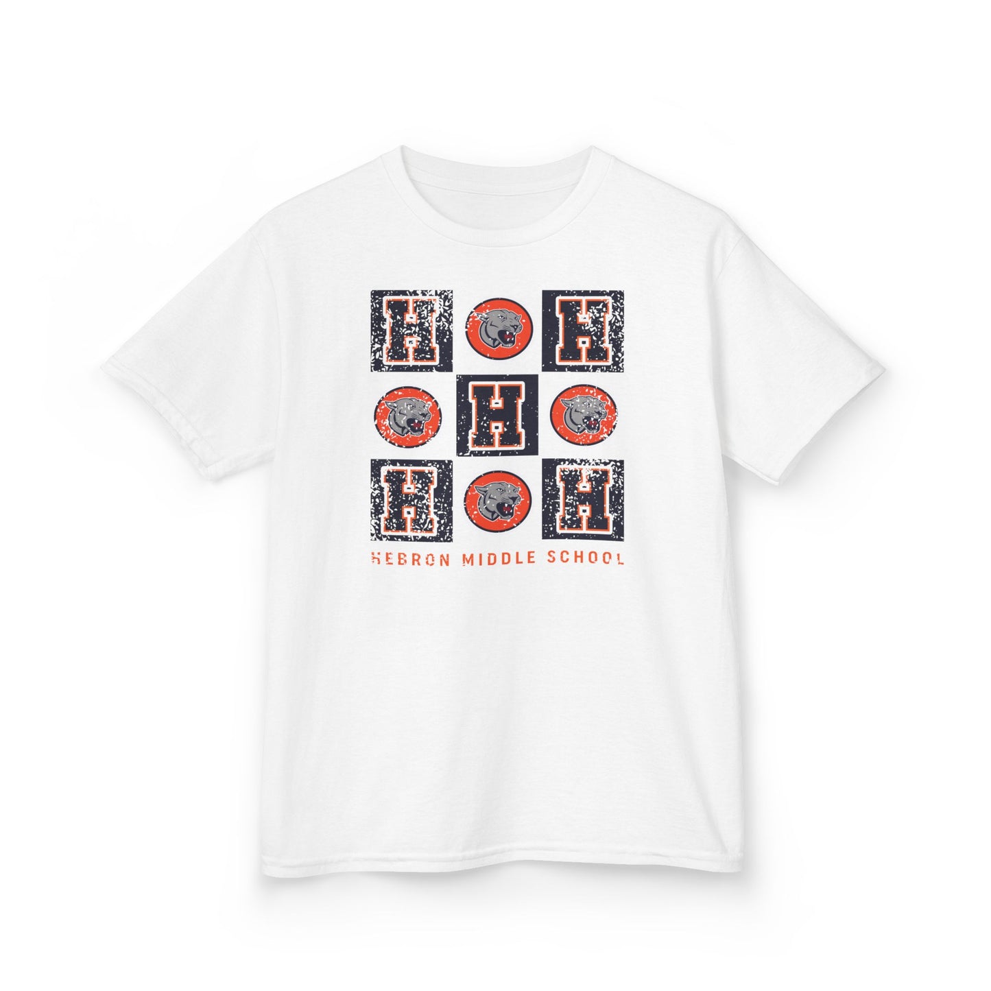 BCPS.HMS Spirit Grid | Spirit Wear Gildan 5000B (Youth Tee) | Bullitt Co Panthers School Apparel | Bullitt County, Kentucky