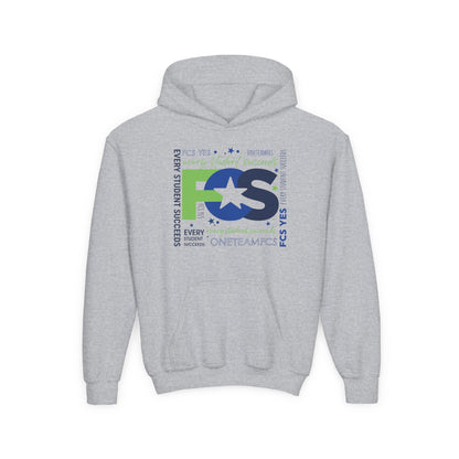 FCS Yes! | Spirit Wear | School Pride Gildan 18500B Youth Hoodie | Frankfort, KY School Apparel