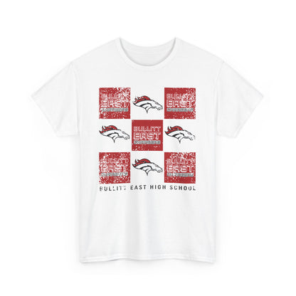 BCPS.BEHS Spirit Grid | Spirit Wear | School Pride Gildan 5000 Tee | Bullitt East Chargers | Bullitt County, Kentucky