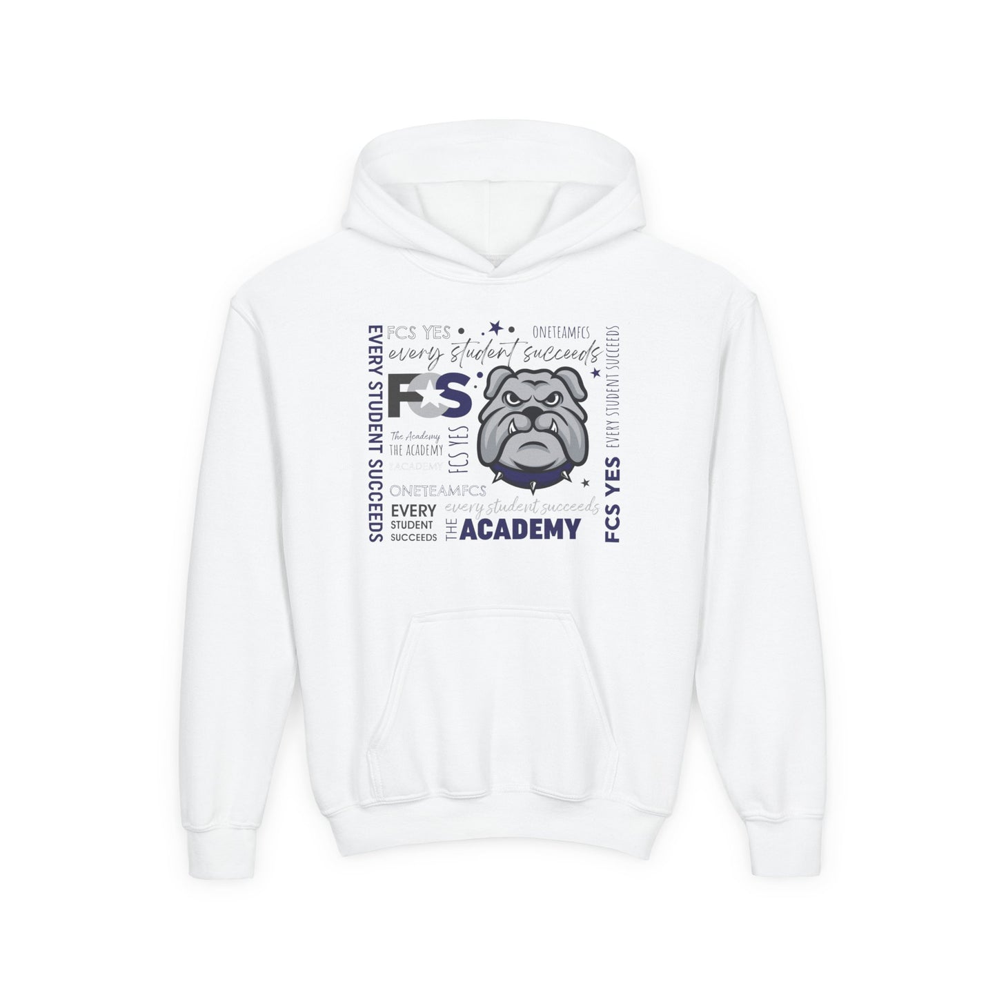 FCS Yes! ACA Gildan 18500B Youth Hoodie