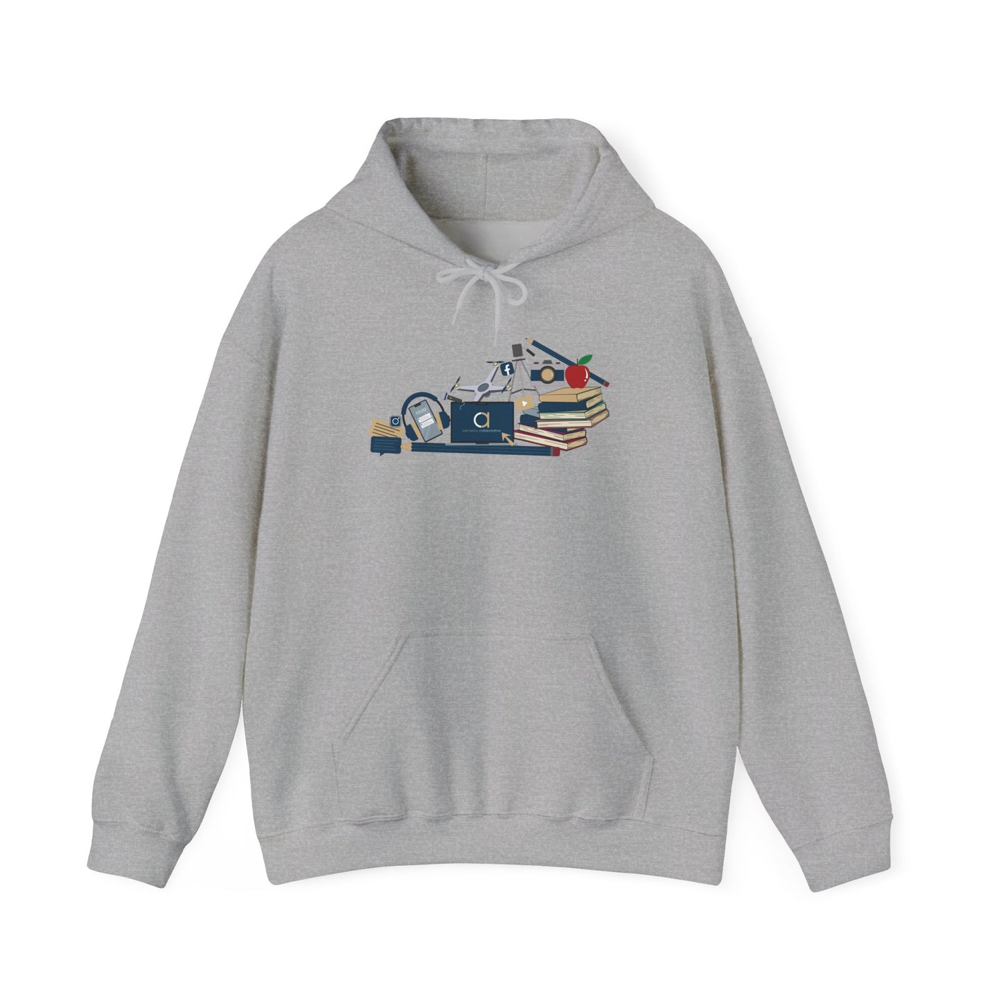 Alchemy Collab | Gildan 18500 Unisex Heavy Blend™ Hooded Sweatshirt | School Apparel