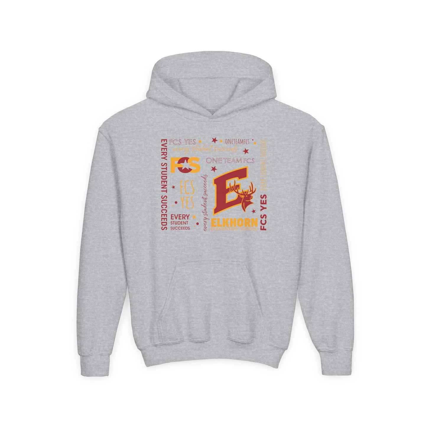 FCS Yes! EES Gildan 18500B Youth Hoodie