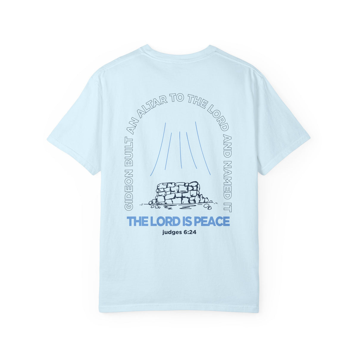 The Lord is Peace Comfort Colors 1717 Tee