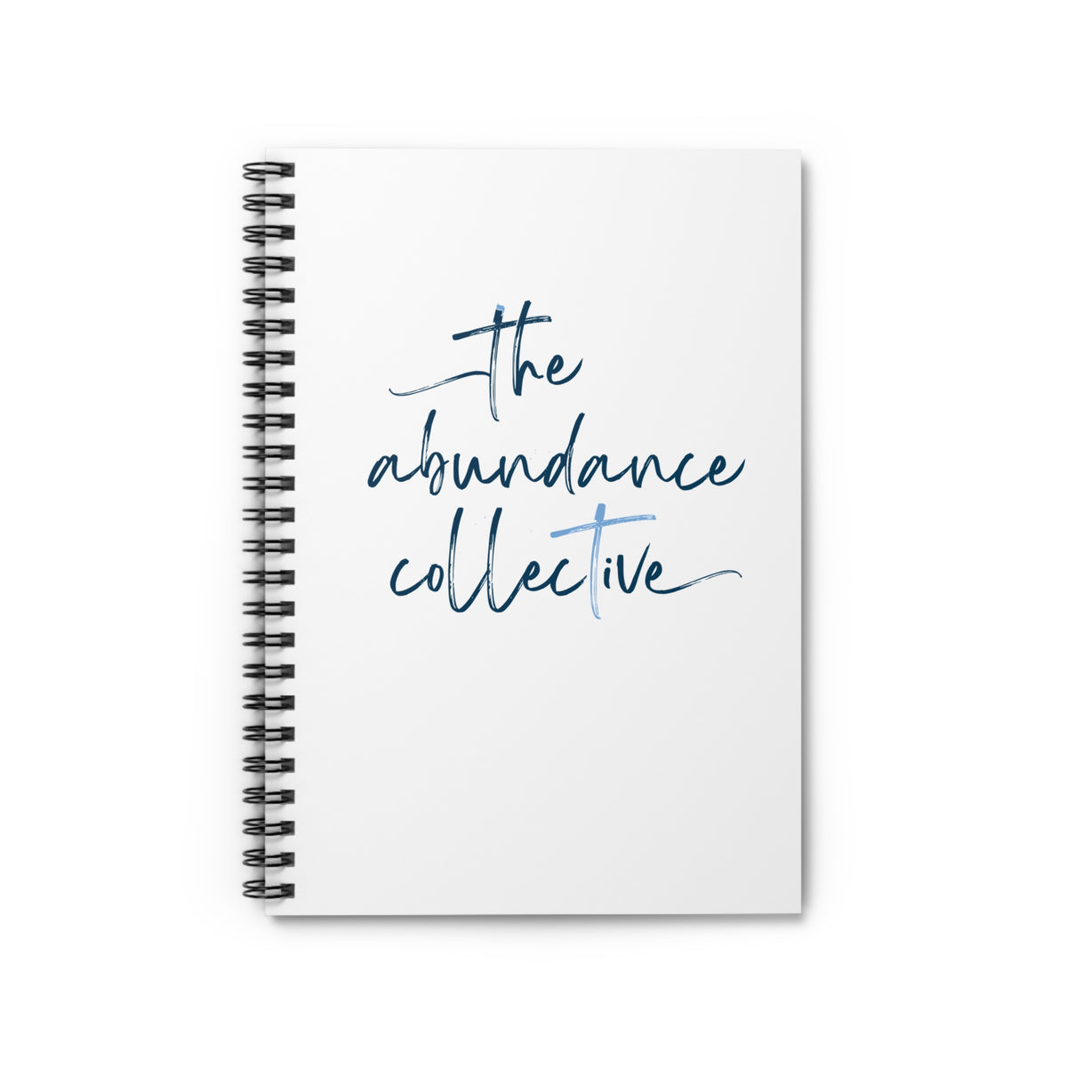 Abundance Collective Spiral Notebook: Capture the Wonder, Steward the Word