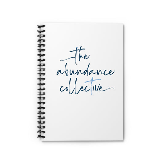 Abundance Collective Spiral Notebook: Capture the Wonder, Steward the Word
