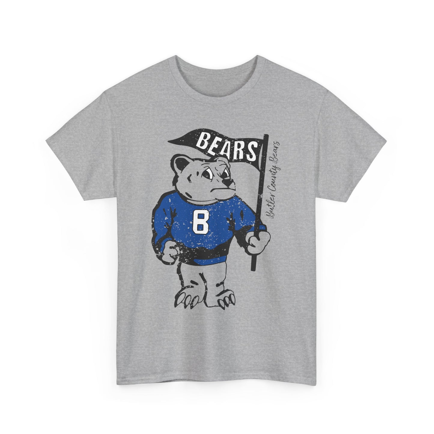 BCS Gildan 5000 Vintage Bear | Spirit Wear | School Pride Vintage Bear | Butler County Kentucky School Apparel